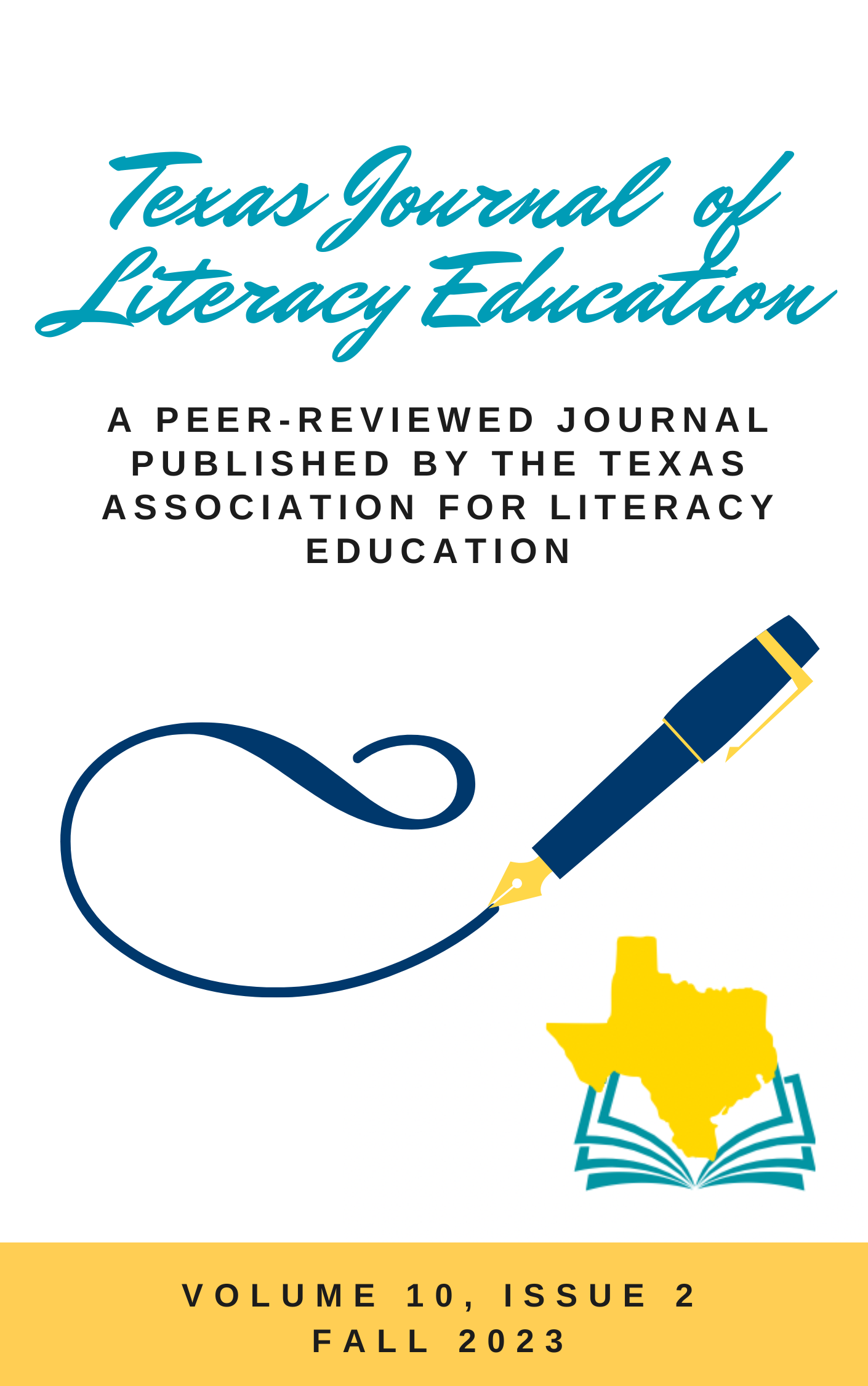 Cover page for Fall 2023 TJLE issue